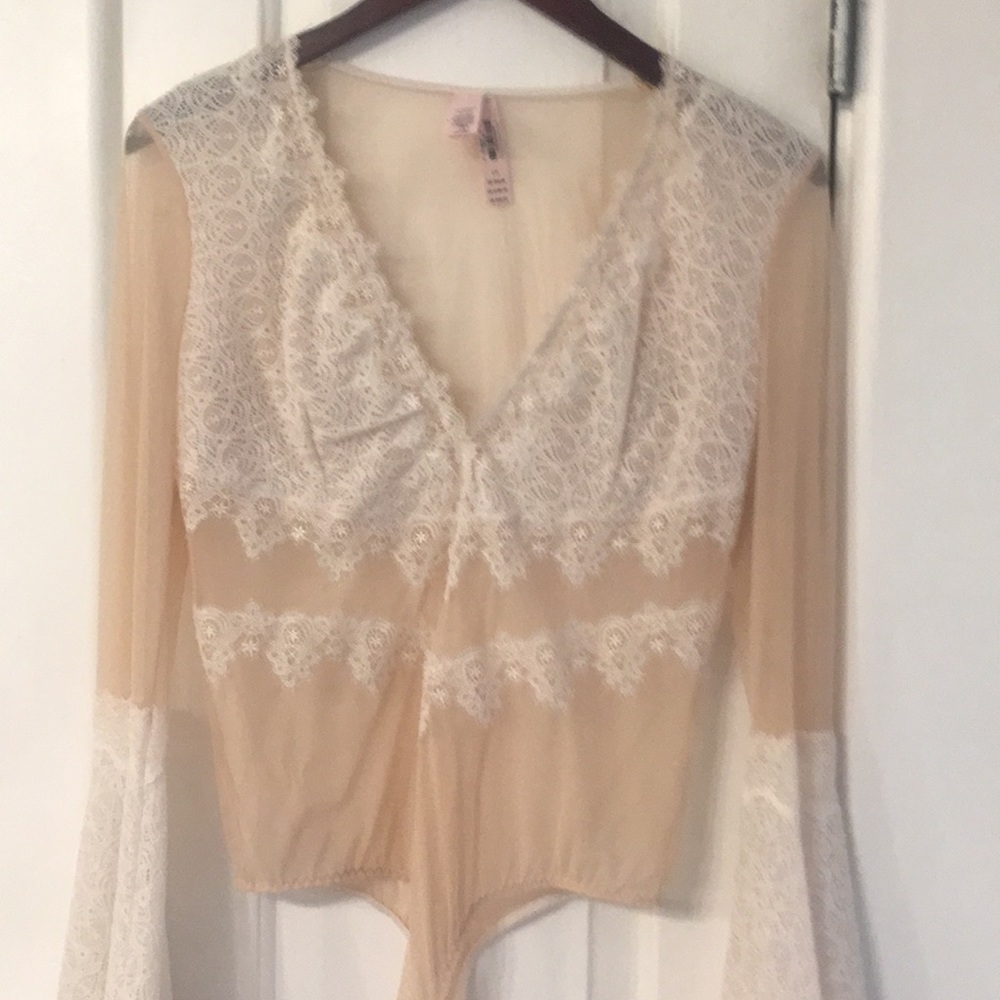 Size large bodysuit victoria secret